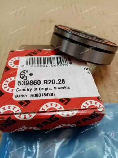 Bearing 539860.R20.28 ( 30X55X15.5 ) FAG/Germany , for cardan center bearing of OPEL 0375000