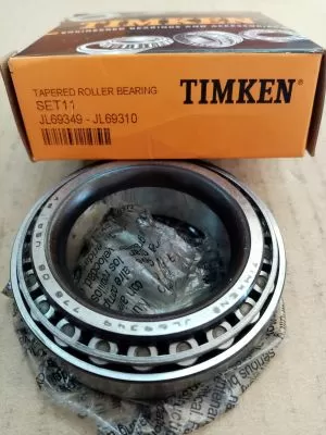 ЛАГЕР  JL69349/JL69310  ( 38X63X17 ) SET 11 TIMKEN/USA , Agco 70582091,70582092; CASE 61801C1,61802C91; GREAT PLAINS 822-197C,822-198C; John Deere JD6902,JD9159,JD9602 ;Massey Ferguson 843125M1,843126M1; New Holland 273633,273634
