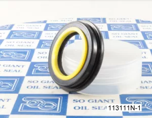 СЕМЕРИНГ SCJY (CNB2) 25x37.5/41.5x7.5 NBR+Nylon  SOG/TW , за кормилно управление на FIAT Croma,FIAT Thema
