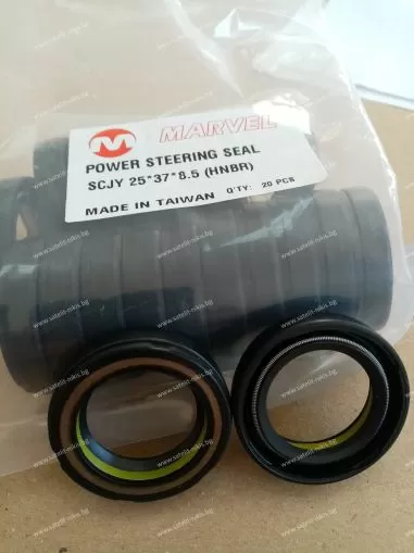 Oil seal  SCJY (CNB1) 25x37x8.5 HNBR MARVEL/TW , for steering BP4905E