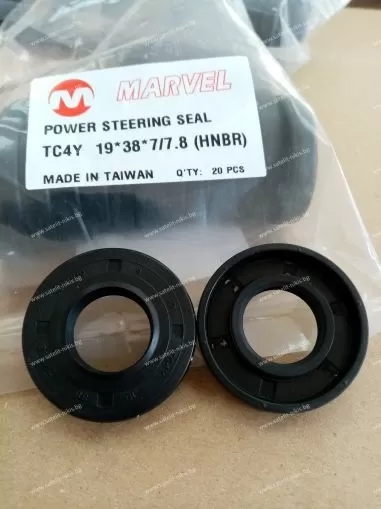 Oil seal  TC4Y 19x38x7/7.8 HNBR MARVEL/TW  , for steering TOYOTA 90311-19007/ BP2152E