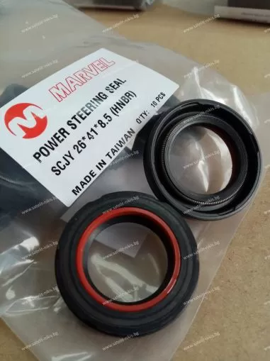 Oil seal  SCJY (CNB) 26x41x8.5 HNBR MARVEL/TW , for steering ,BP3428F