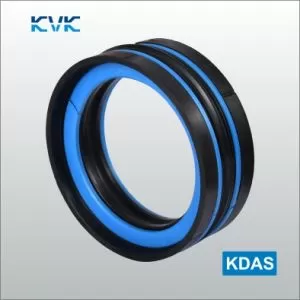 Хидравлично уплътнение за бутало KDAS 45x35x16.4 NBR+POM+TPE до 250 bar KVK/China