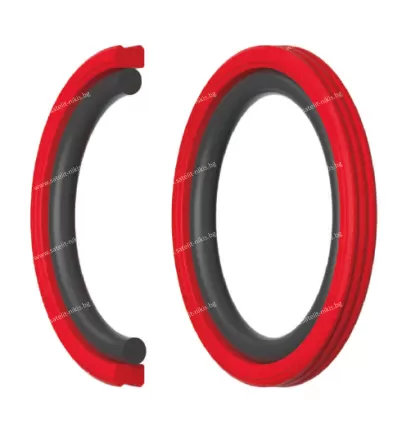 Hydraulic piston seal PU-PG-16A  16x11.1х2.2 PU98+NBR70  до 350 bar KVK /China 