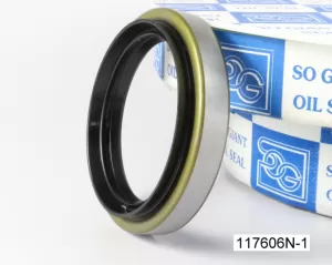 Oil seal TB9 (232) 52x65x7.5/12 NBR SOG/TW , for wheel hub of TOYOTA 90311-52010