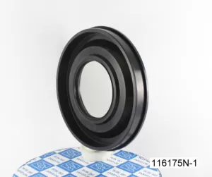 Oil seal (1) 74x156/161.5x18 NBR SOG/TW , for wheel hub of Nissan Diesel Condor 38212-90013