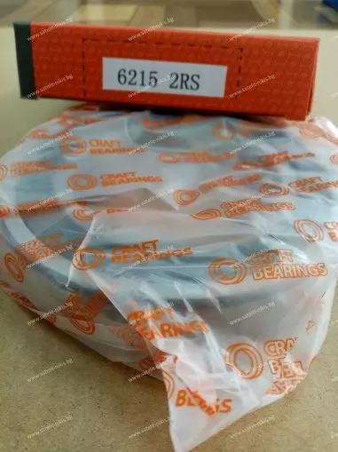 Bearing  6215 2RS ( 75X130X25 )  CRAFT/Lithuania
