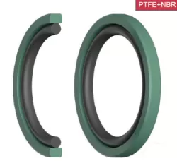 Hydraulic piston seal  PG-50.8  50.8x39.8x4.2 PTFE+ bronze+NBR70 до 400 bar KVK /China