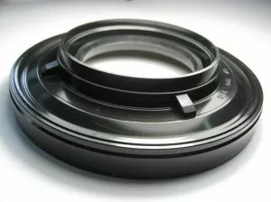 Oil seal ADS-9S (1) 57x124x14.5/27 W NBR  rear wheel hub of  Mitsubishi  OEM MH 034193