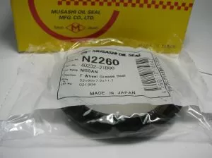Семеринг UDS-359 52x68x7.5/11.7 NBR Musashi N2260, предна главина на Nissan Micra (K10) OEM 40232-21B00