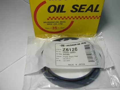 Семеринг AS 68x86x8 L Silicone Musashi Z6126, колянов вал (заден) наGeo,Subaru, Suzuki OEM  09283-68001