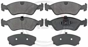 A.B.S. 36896 комплект спирачно феродо, дискови спирачки за предна ос на Daewoo, Opel