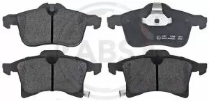 Комплект спирачни накладки  37361 A.B.S./Netherlands  за предна ос на Opel 1605080, 1605099