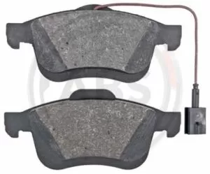 A.B.S. 35137 комплект спирачно феродо, дискови спирачки за предна ос на Fiat, Lancia, Opel