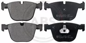A.B.S.  37371  Brake Pad Set, disc brake for rear axle of BMW 34 21 0 403 290, 34 21 6 757 536