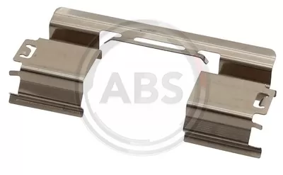 	 A.B.S. 1813Q  комплект принадлежности, дискови накладки  предна ос на Chevrolet,Opel