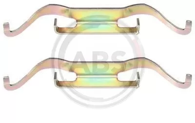  A.B.S. 1288Q  комплект принадлежности, дискови накладки  задна ос на Ford, Peugeot, Seat, VW