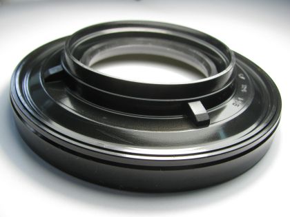 Oil seal ADS-9S (1) 57x124x14.5/27 W NBR  rear wheel hub of  Mitsubishi  OEM MH 034193