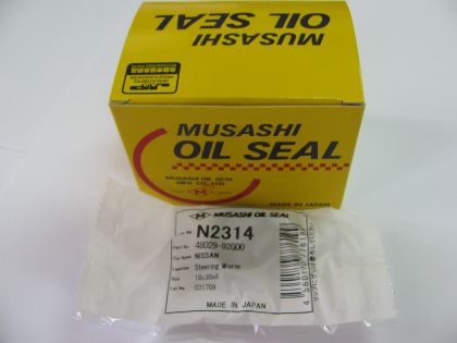 Семеринг AS 18x30x8 NBR Musashi N2314, кормилно управление Nissan,Toyota  OEM 48029-92G00