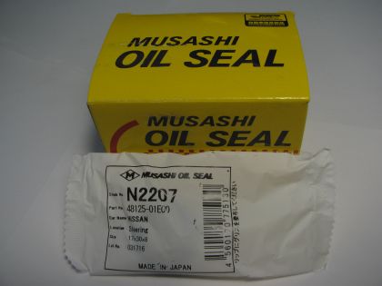 Oil seal AS 17x30x8 NBR Musashi N2207,steering gear of  Nissan OEM 48125-01E00