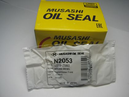 Oil seal AS 32x45x8 NBR Musashi N2053, transmission of  Nissan OEM 32219-Z5003