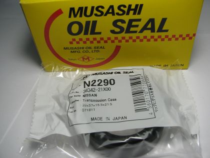 Oil seal UЕS-S 39x57x15.5/21.5 NBR Musashi N2290, differential of Nissan ОЕМ 38342-21X00