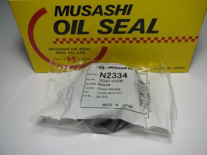 Oil seal UES-S 33x56/48.5x24.5 NBR Musashi N2334, differential of Nissan OEM 38342-01E00