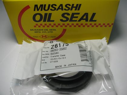 Oil seal UES-9 35x62x10/16.5 NBR Musashi Z6175, differential of Suzuki OEM 09283-35052