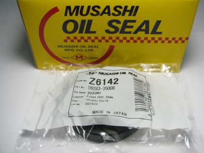 Семеринг UES-9 35x62x10/16 NBR Musashi Z6142, преден диференциал  на Suzuki OEM 09283-35008