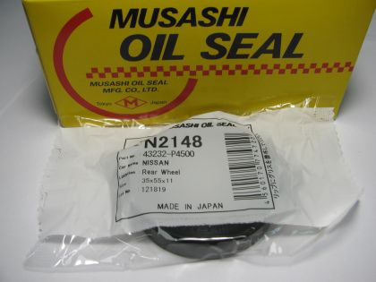 Oil seal UES-3 35x55x11 Musashi N2148,  rear axle of Nissan ОЕМ 43232-P4500