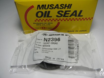 Oil seal UES-89 40x55x8/14 W NBR  Musashi N2396,  differential of Dacia,Nissan,Renault OEM 38342-00QAB