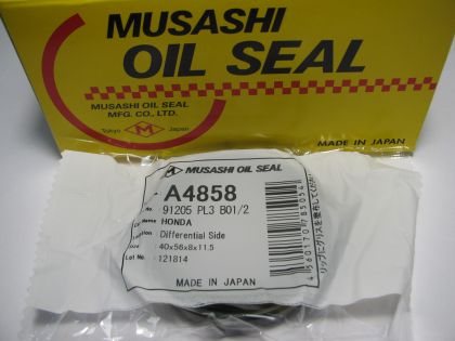 Oil seal UЕS-9 40x56x8/11.5 L Musashi A4858, transmission,,automatic transmission,differential of Honda OEM 91205 PL3 B01