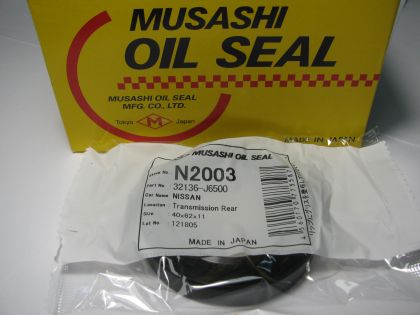 Семеринг AS 40x62x11NBR Musashi N2003, скоростна кутия - изходящ вал на Nissan OEM 32136-J6500