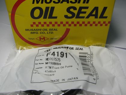 Oil seal AS 42x60x9 R NBR Musashi F4191, transmission of Hyundai,Mitsubishi  OEM MD707575