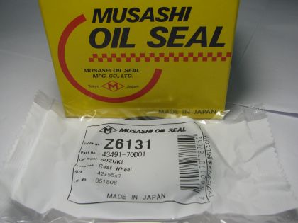 Oil seal AS 42x55x7 W NBR Musashi Z6131, differential на Suzuki OEM 43491-70D01