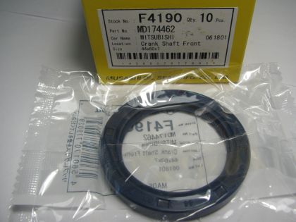 Семеринг AS 44x60x7 R Silicone Musashi F4190,  колянов вал (преден) на Daihatsu,Dongfeng,Hyunda,Kia,Mitsubishi,Proton MD174462