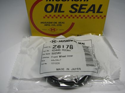 Oil seal AS 44x54x7 NBR Musashi Z6178,front axle на Suzuki OEM 43446-82CB0