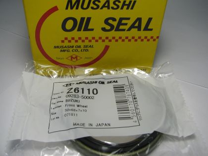 Oil seal UDS-9S 50x68x7/10 NBR Musashi Z6110, wheel hub of Suzukii OEM 09283-50002