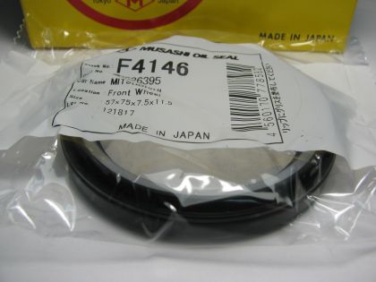 Oil seal UES-S 57x75x7.5/11.5 NBR Musashi F4146, wheel hub of Hyundai,Mitsubishi MB526395