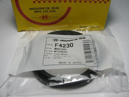 Oil seal UES-9 63x81x7.5/11.5 Musashi F4230, wheel hub of Mitsubishi L300  OEM MB922062