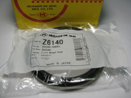 Oil seal SES 64x82x7 NBR Musashi Z6140, wheel hub of Suzuki  OEM 09286-64001