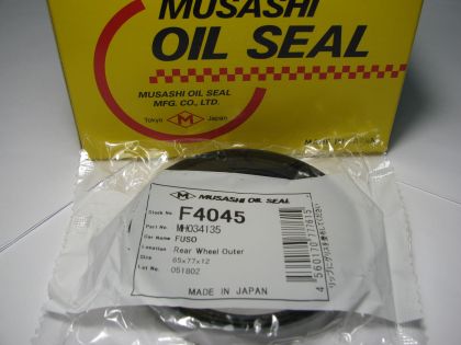 Oil seal UDS-3 65x77x12 W-biderectional  NBR Musashi F4045, rear wheel hub Mitsubishi Fuso Tractor, Тruck MH034135