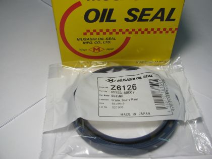 Семеринг AS 68x86x8 L Silicone Musashi Z6126, колянов вал (заден) наGeo,Subaru, Suzuki OEM  09283-68001