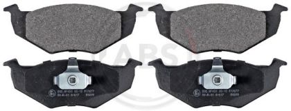 A.B.S. 37092 комплект спирачно феродо, дискови спирачки за предна ос на Seat, VW