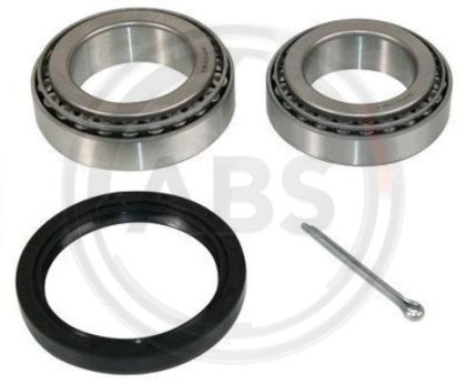 Wheel bearing kit A.B.S. 200247  for front axle of Daewoo KORANDO (KJ),MUSSO (FJ) Isuzu TROOPER I,II,III,Opel FRONTERA B (U99), 330019, 4142005000, 713 6440 10, VKBA1963, R141.80