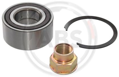 Wheel bearing kit A.B.S. 201123 for front axle of Fiat PUNTO (188_), PUNTO EVO (199_),Opel ADAM (M13), CORSA C BOX (X01), CORSA D (S07), CORSA D Van (S07), CORSA E (X15),1603337, 93188889, 713 6063 90, VKBA6550, R153.57