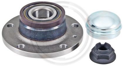 Wheel hub A.B.S. 201126   for rear axle of Opel CORSA C BOX (X01), CORSA D (S07),1604020, 1604360, 713 6448 50, VKBA6553, R153.51