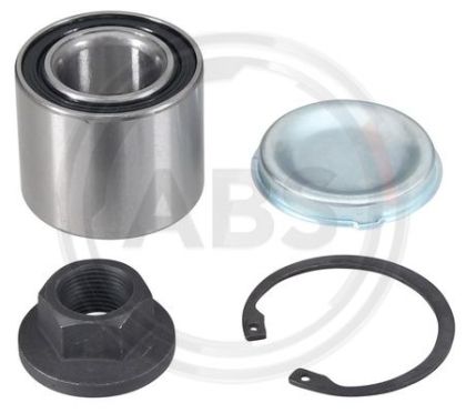 Wheel bearing kit  A.B.S. 200412  for rear axle of Opel CORSA C (X01); CORSA C BOX (X01); TIGRA TwinTop (X04) ,1604007, 9196286, 713 6442 20, VKBA3601, R153.37