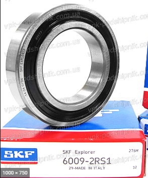 ЛАГЕР 6009- 2RS1  SKF