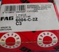 Bearing  6004 -C-2Z -C3 FAG